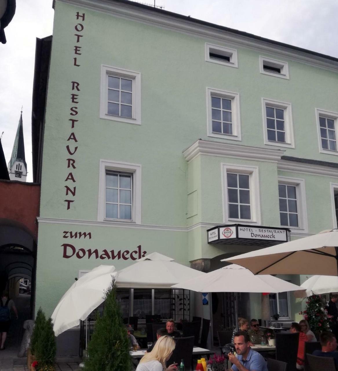 Hotel-Restaurant Zum Donaueck 毛特豪森 外观 照片