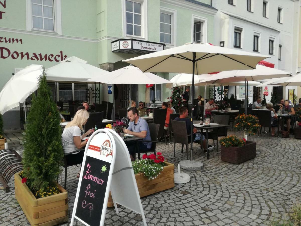 Hotel-Restaurant Zum Donaueck 毛特豪森 外观 照片